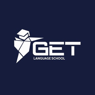 Логотип канала get_language_school