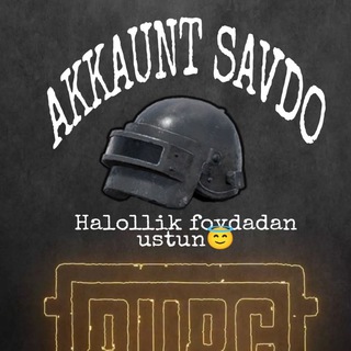 Логотип канала akkauntsavdo_pubg_mobile_uzb