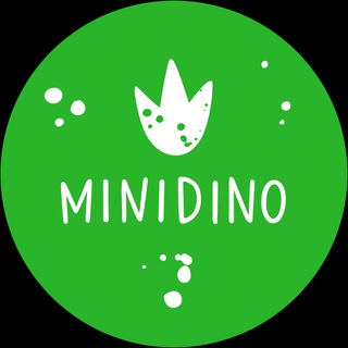 Логотип канала minidino_brand