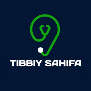 Логотип канала tibbiy_sahifa