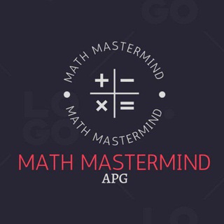 Логотип канала maths_mastermind
