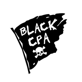 Логотип канала black_cpa