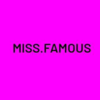 Логотип канала miss_famous1