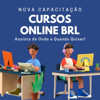 Логотип канала cursosbrl