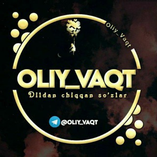 Логотип oliy_vaqt