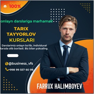 Логотип канала tarix_farrux_halimboyev