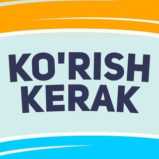 Логотип канала korish_kerak_n1