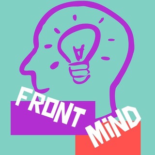 Логотип канала frontend_mind