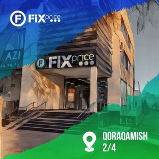 Логотип канала fixpriceasia_qoraqamish