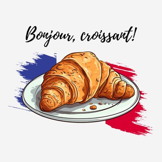 Логотип канала bonjourcroissant