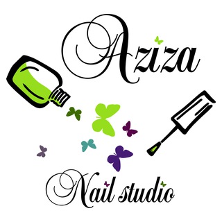 Логотип aziza_nail_studio