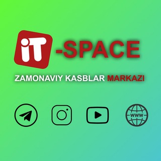 Логотип канала it_space_uz