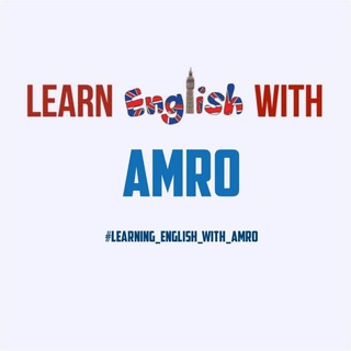 Логотип канала learn_english_with_amro