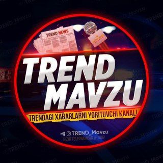 Логотип канала trend_mavzu