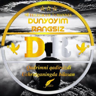 Логотип канала dunyoyim_rangsiz