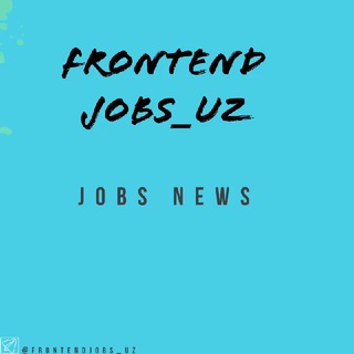 Логотип канала frontendjobs_uz