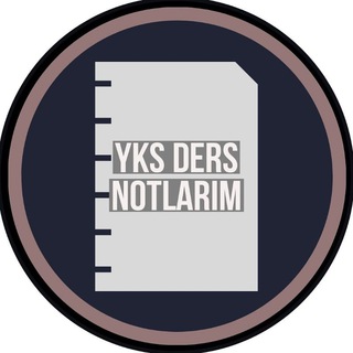 Логотип канала yksdersnotlarim