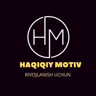 Логотип канала haqiqiy_motiv