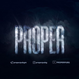 Логотип канала properpubgm