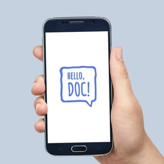 Логотип канала work_HelloDoc