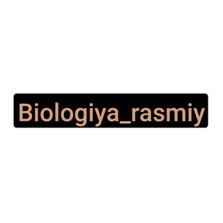 Логотип канала biologiyauz_rasmiy