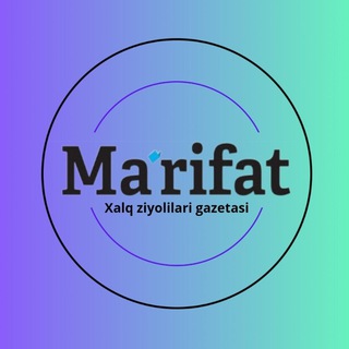 Логотип канала marifatziyo