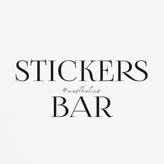 Логотип канала stickers_bar