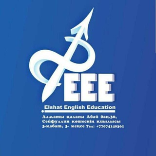 Логотип канала english_elshat_education