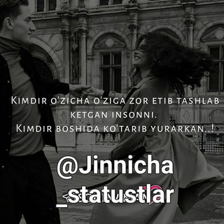 Логотип канала jinnicha_statustlar