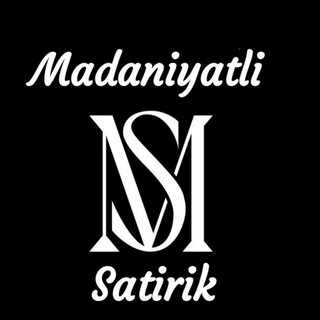 Логотип канала madaniyatli_satirik