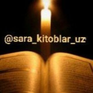 Логотип канала sara_kitoblar_uz