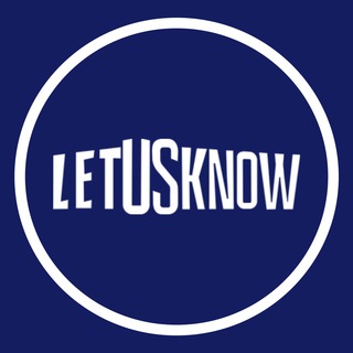 Логотип канала letusknow_official