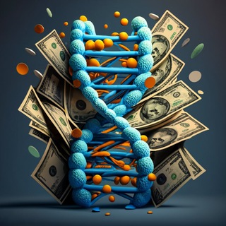 Логотип канала Money_DNA