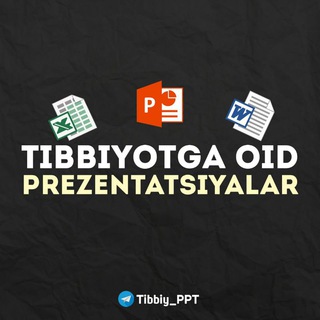 Логотип канала tibbiy_ppt