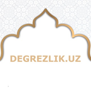 Логотип канала degrezlik_uz