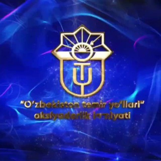 Логотип канала uzrailways_uz