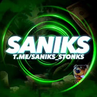 Логотип канала saniks_stonks