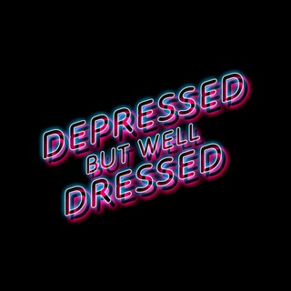 Логотип канала depressed_butwelldressed