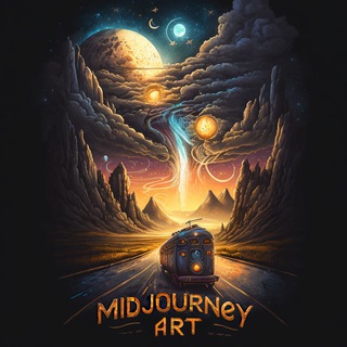 Логотип канала midjourney_art_ai