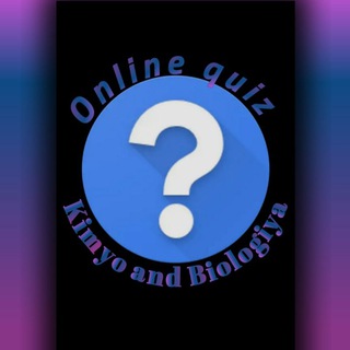 Логотип канала online_quiz_kimyo_and_biologiya