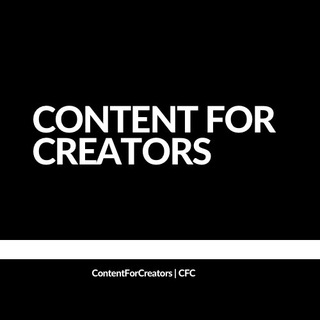 Логотип канала contentforcreator