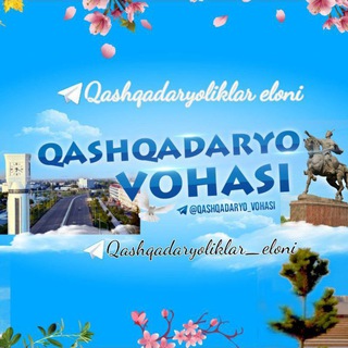 Логотип канала qashqadaryoliklar_eloni