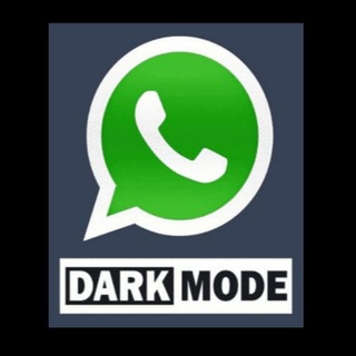 Логотип канала whatsappdarkmodefree