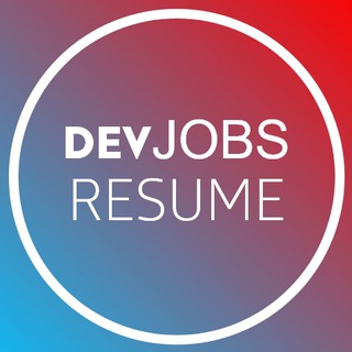 Логотип канала devjobs_resume