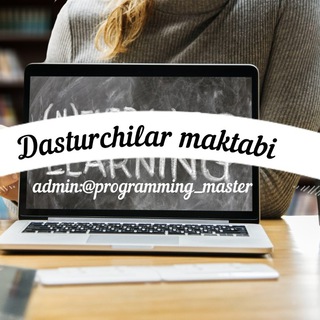 Логотип канала dasturchilar_maktabi_uz