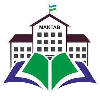 Логотип канала maktab_e