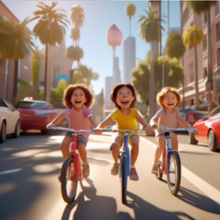 Логотип канала kidsinLA