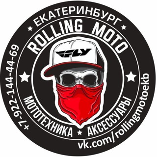 Логотип канала rollingmoto_ekb