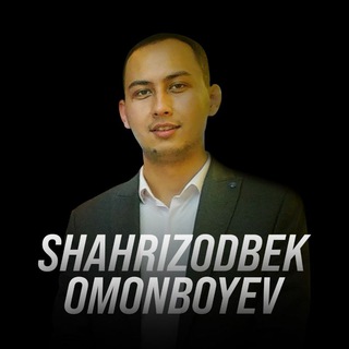 Логотип канала shahrizodbek_omonboyev