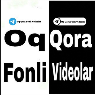 Логотип канала oq_qora_fonli_videolar